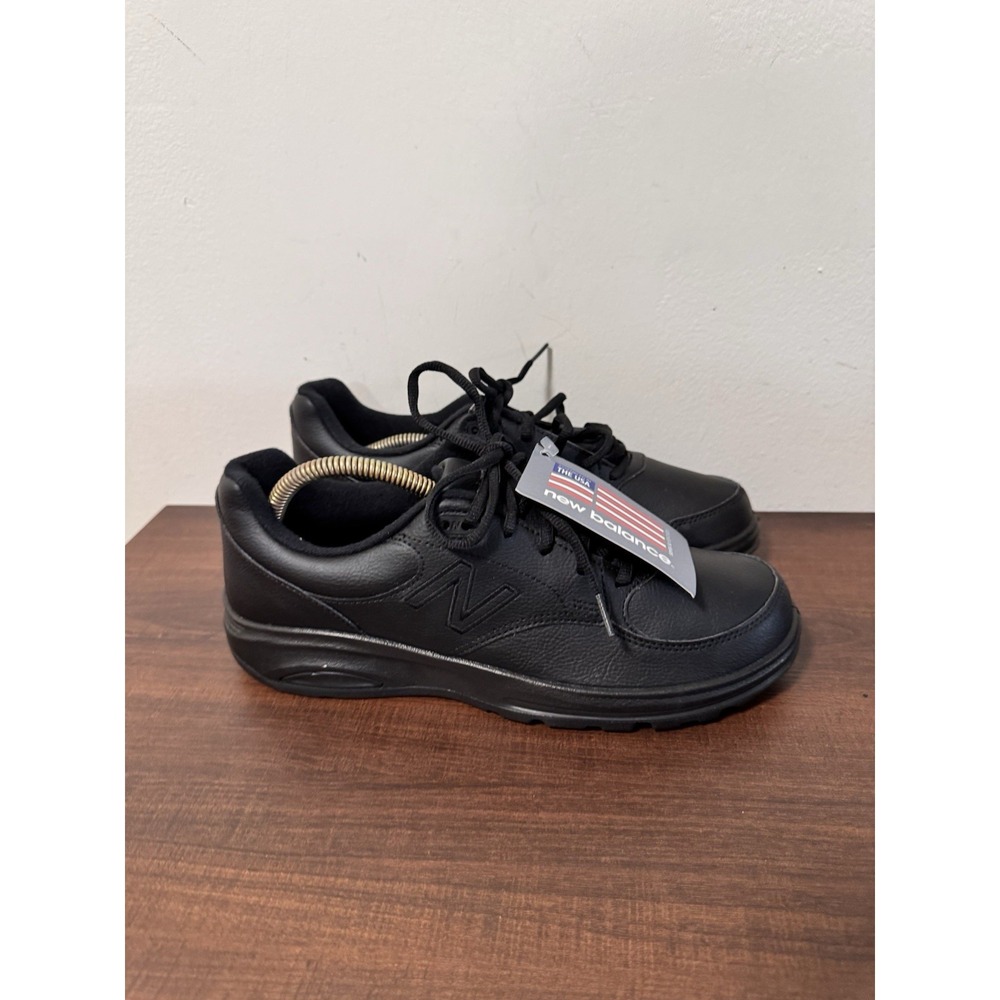 New Balance Men's Size 8.5 D Black MW674BK Walking Sneakers Shoes NWT